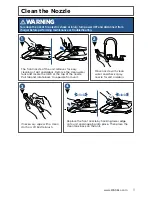 Предварительный просмотр 11 страницы Bissell 2002 series User Manual