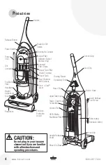 Preview for 4 page of Bissell 2012 3 series Owner'S Manual