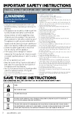 Preview for 2 page of Bissell 2066 Series User Manual