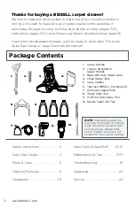 Preview for 4 page of Bissell 2066 Series User Manual