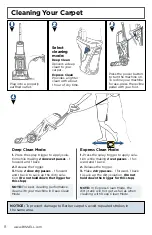 Preview for 8 page of Bissell 2066 Series User Manual