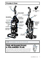 Предварительный просмотр 7 страницы Bissell 2087 series Quick Start And User Manual