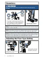 Предварительный просмотр 8 страницы Bissell 2087 series Quick Start And User Manual