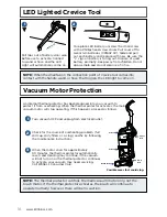 Предварительный просмотр 10 страницы Bissell 2087 series Quick Start And User Manual