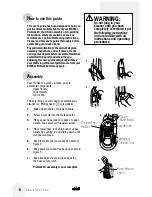 Предварительный просмотр 6 страницы Bissell 20N4 Series User Manual