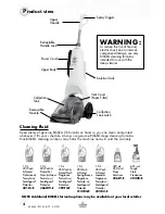 Preview for 4 page of Bissell 20W7 SERIES CleanView Compact Performance User Manual