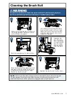 Предварительный просмотр 11 страницы Bissell 2112 SERIES User Manual