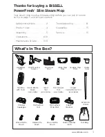 Preview for 3 page of Bissell 2232H SERIES User Manual