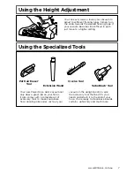 Предварительный просмотр 7 страницы Bissell 2261 SERIES User Manual