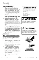 Предварительный просмотр 5 страницы Bissell 23T6 Series User Manual