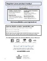 Preview for 16 page of Bissell 2513 Series User Manual