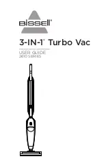 Предварительный просмотр 1 страницы Bissell 3-IN-1 Turbo Vac 2610 Series User Manual