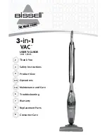 Предварительный просмотр 1 страницы Bissell 3-in-1 Vac 38B1 SERIES User Manual