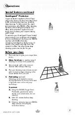 Предварительный просмотр 7 страницы Bissell 37000 User Manual