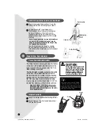 Предварительный просмотр 6 страницы Bissell 3760 Series, 4220 Series, 6850 Series, 6860 Series User Manual