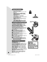 Предварительный просмотр 8 страницы Bissell 3760 Series, 4220 Series, 6850 Series, 6860 Series User Manual