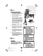 Предварительный просмотр 6 страницы Bissell 3920 SERIES User Manual