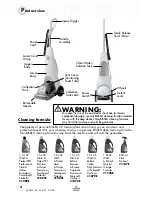 Preview for 4 page of Bissell 54K2 SERIES QuickWash User Manual