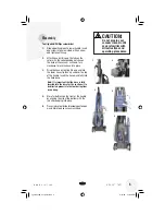 Preview for 5 page of Bissell 5770 SERIES User Manual