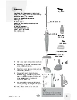 Предварительный просмотр 5 страницы Bissell 65A8E User Manual