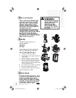 Preview for 6 page of Bissell 8910 - AUTRE User Manual