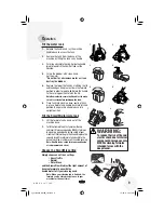 Preview for 9 page of Bissell 8910 - AUTRE User Manual