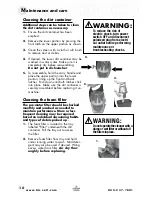 Предварительный просмотр 10 страницы Bissell 93Z6 SERIES User Manual