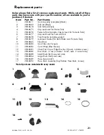 Предварительный просмотр 21 страницы Bissell 9400W SERIES User Manual