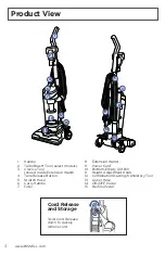 Preview for 4 page of Bissell AEROSWIFT 2612 Series User Manual