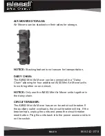 Preview for 9 page of Bissell AM5D User Manual