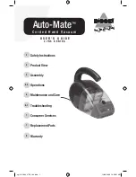 Предварительный просмотр 1 страницы Bissell Auto-Mate 47R5 Series User Manual