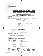 Предварительный просмотр 7 страницы Bissell Auto-Mate 47R5 Series User Manual