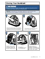 Preview for 13 page of Bissell BARKBATH 1844 SERIES User Manual