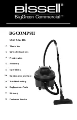 Bissell BGCOMP9H User Manual предпросмотр