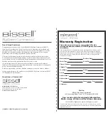 Предварительный просмотр 2 страницы Bissell BGH-15E Safety, Operation And Maintenance Manual With Parts List