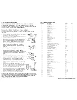 Предварительный просмотр 4 страницы Bissell BGH-15E Safety, Operation And Maintenance Manual With Parts List