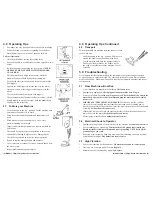 Предварительный просмотр 8 страницы Bissell BGH-15E Safety, Operation And Maintenance Manual With Parts List