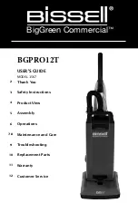 Bissell BGPRO12T User Manual предпросмотр