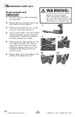 Предварительный просмотр 14 страницы Bissell BigGreen 64P8F Series User Manual