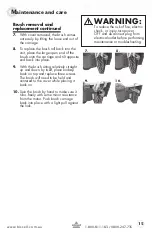 Предварительный просмотр 15 страницы Bissell BigGreen 64P8F Series User Manual