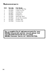 Preview for 10 page of Bissell BigGreen Commercial BGCOMP9 User Manual