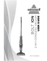 Bissell BOLT ION 1311 SERIES User Manual предпросмотр