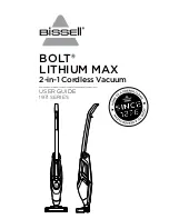 Предварительный просмотр 1 страницы Bissell BOLT LITHIUM MAX 1971 Series User Manual