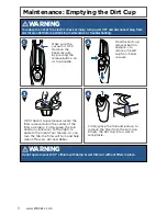 Предварительный просмотр 8 страницы Bissell BOLT LITHIUM MAX 1971 Series User Manual