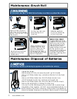 Предварительный просмотр 10 страницы Bissell BOLT LITHIUM MAX 1971 Series User Manual