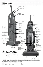 Предварительный просмотр 4 страницы Bissell CLEAN VIEW 74T5 User Manual