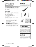 Предварительный просмотр 8 страницы Bissell CLEANVIEW 1320 SERIES User Manual