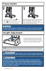 Preview for 6 page of Bissell Cleanview 20191 Series User Manual