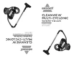 Bissell CleanView 3003 Series User Manual предпросмотр