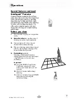 Предварительный просмотр 7 страницы Bissell CLEANVIEW 34C9 SERIES User Manual